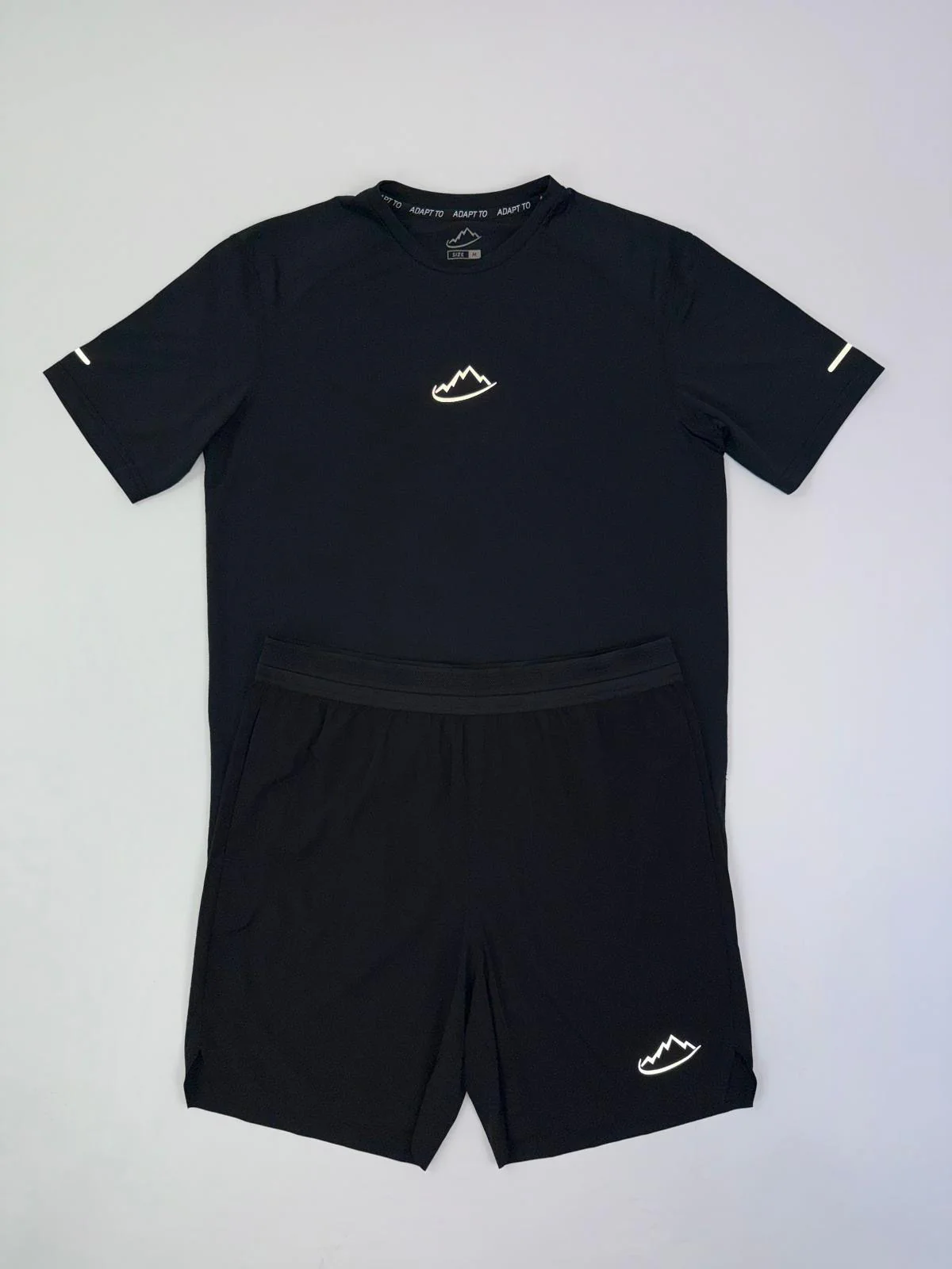 Black Active T-Shirt / Black Core Shorts (PREORDER)