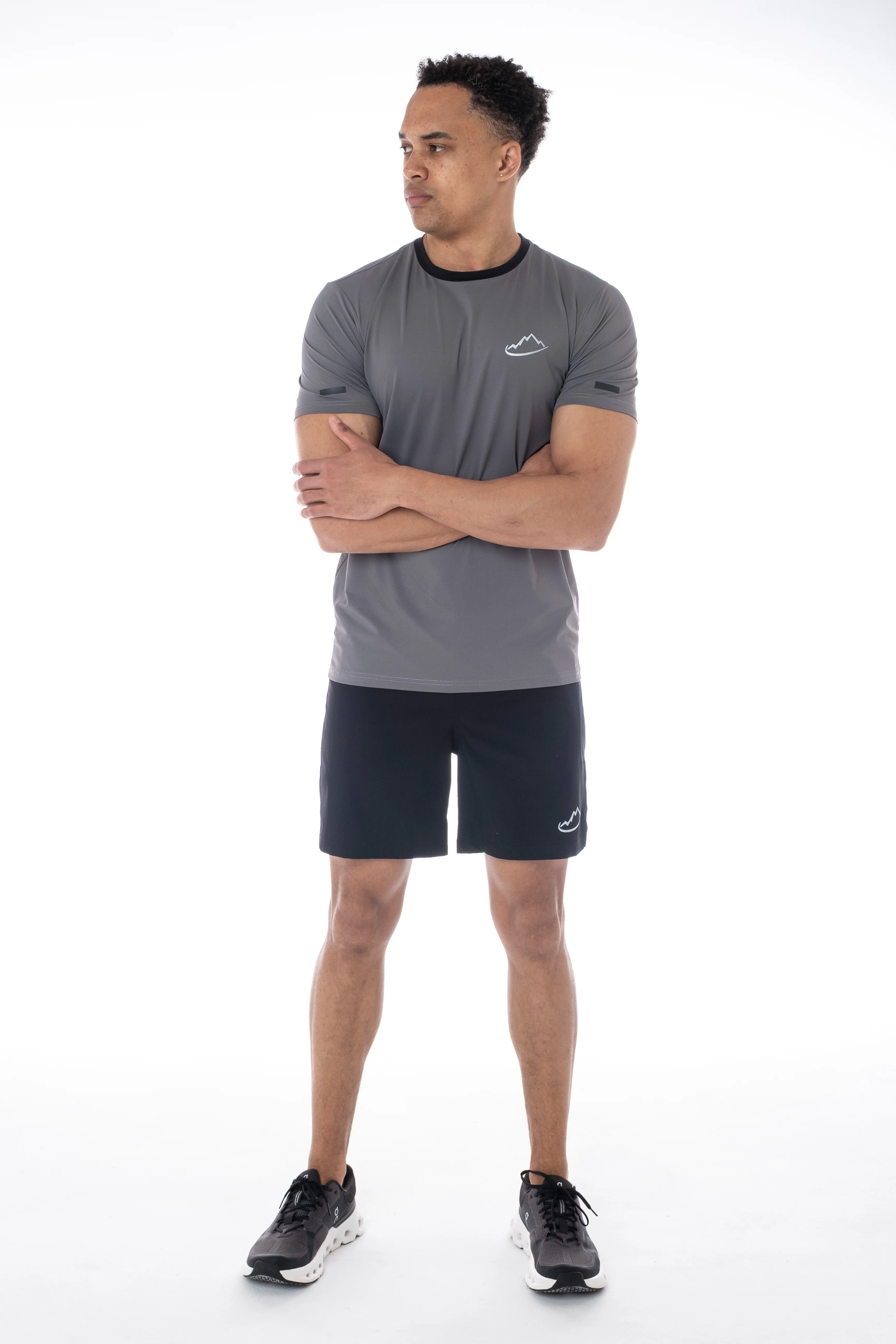 Grey / Black RIISA T-Shirt - Image 4