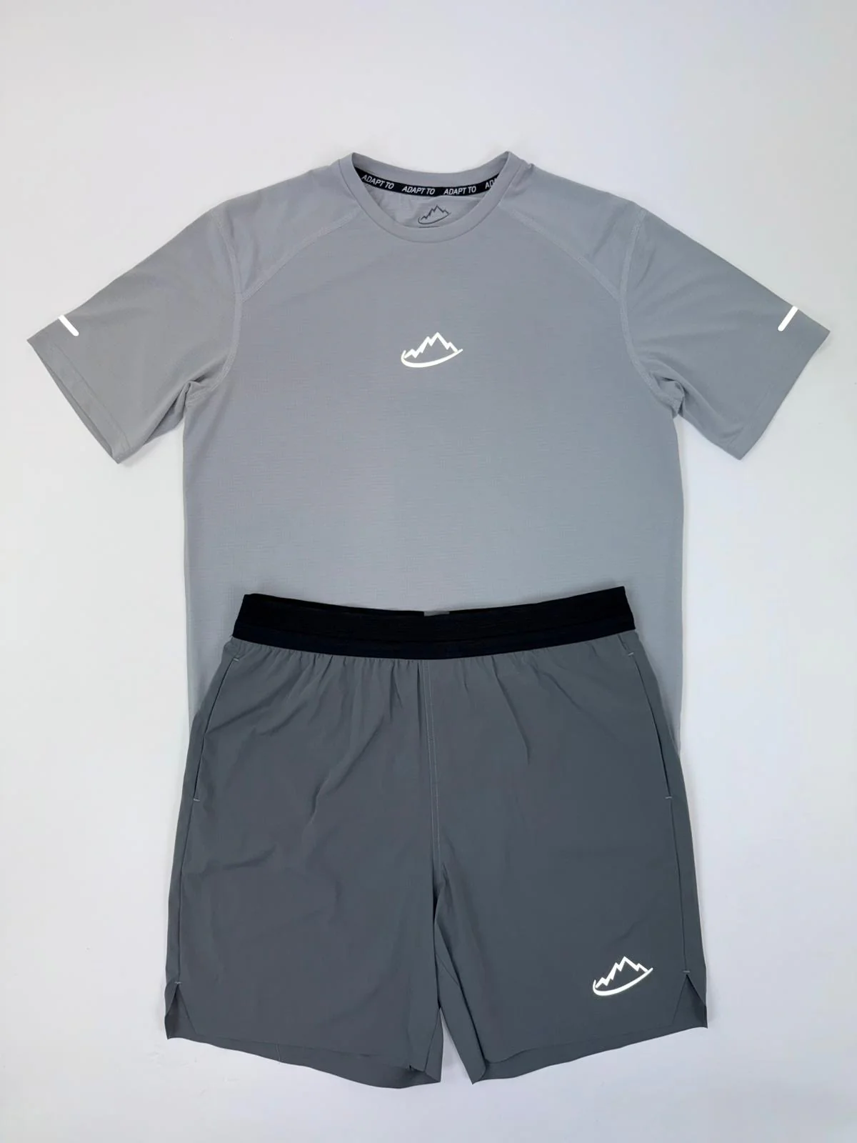 Light Grey Active T-Shirt / Dark Grey Core Shorts (PREORDER)
