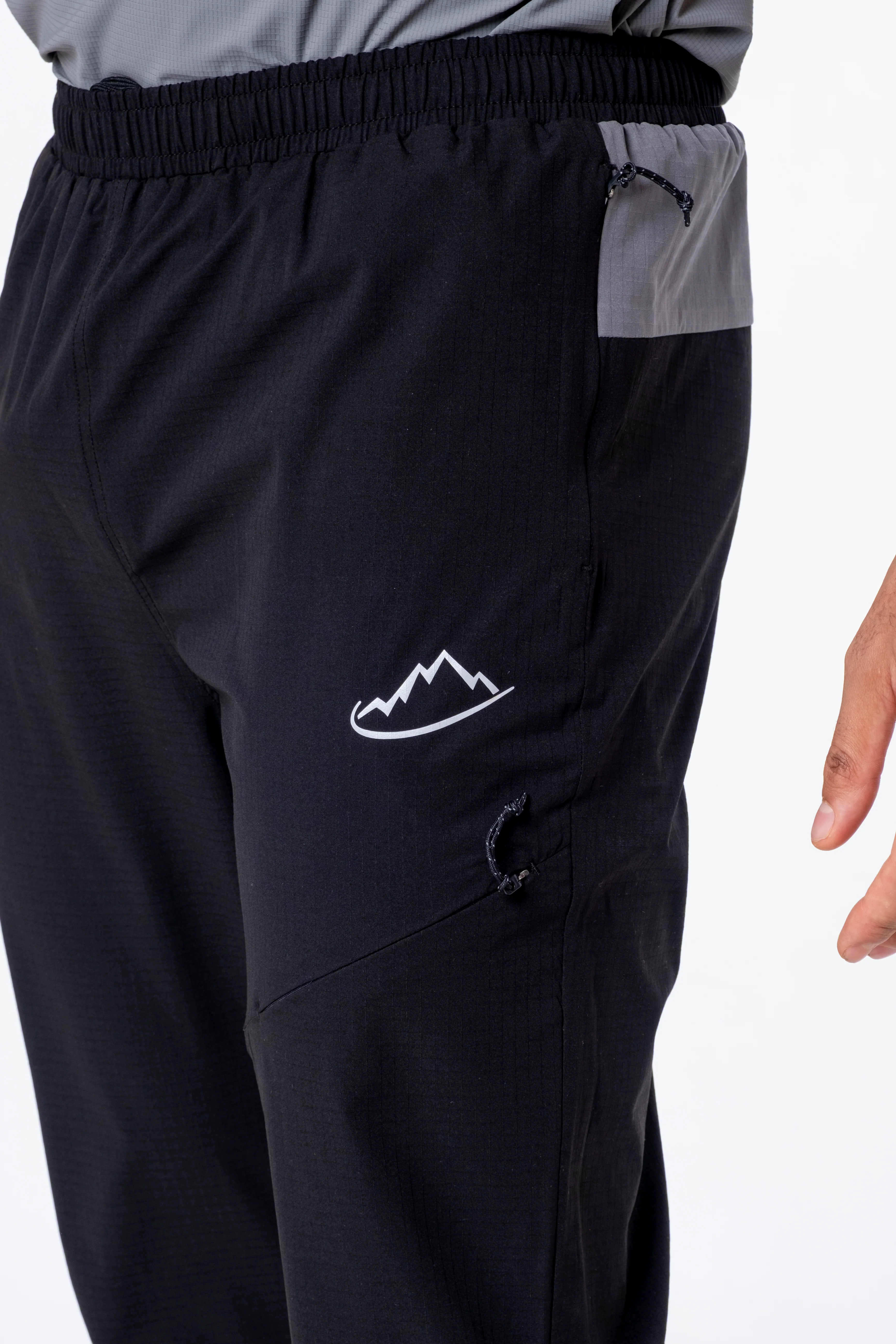 Black / Grey Verto Pants - Image 3
