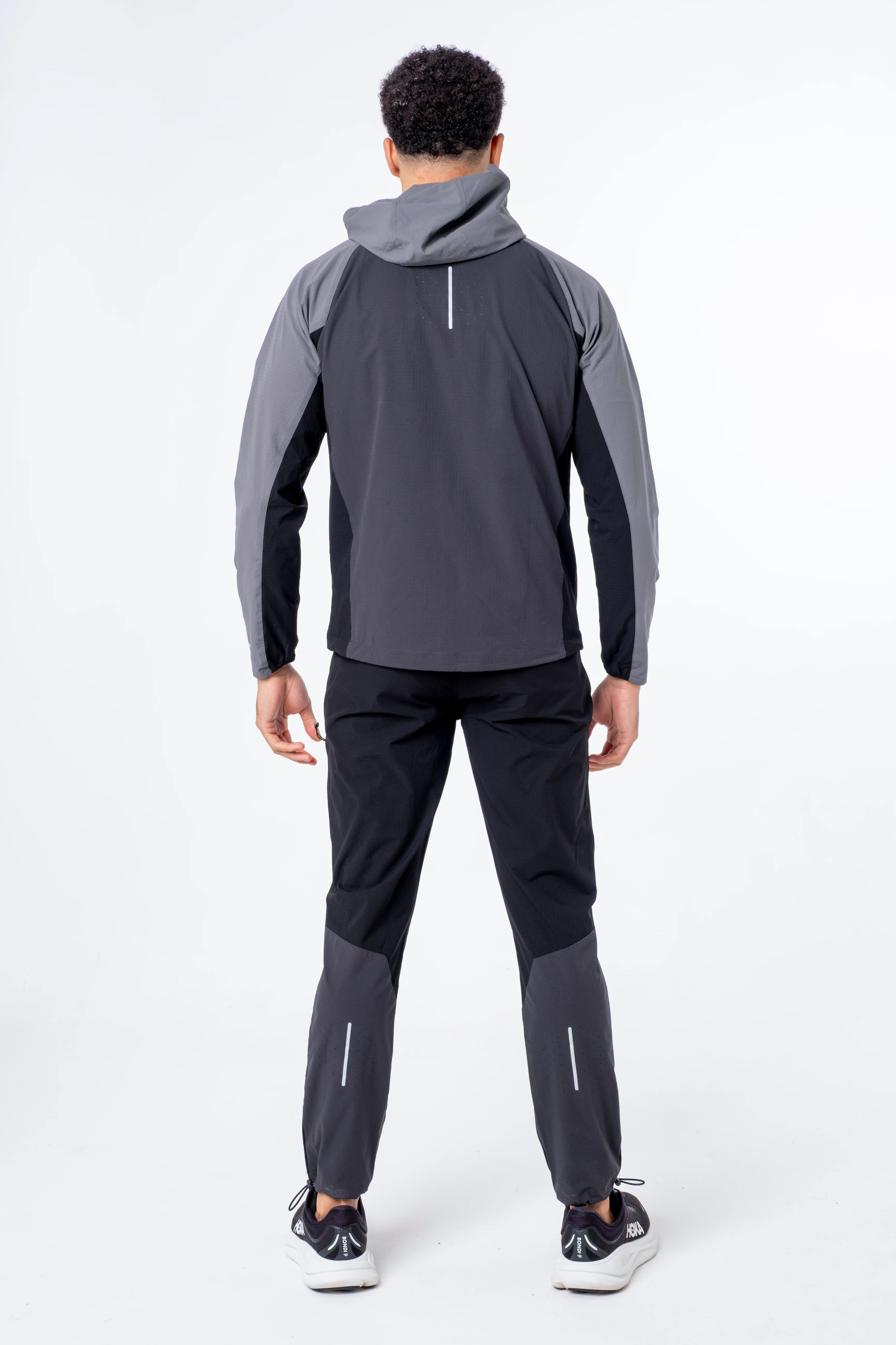 Junior Black / Grey Verto Jacket - Image 3