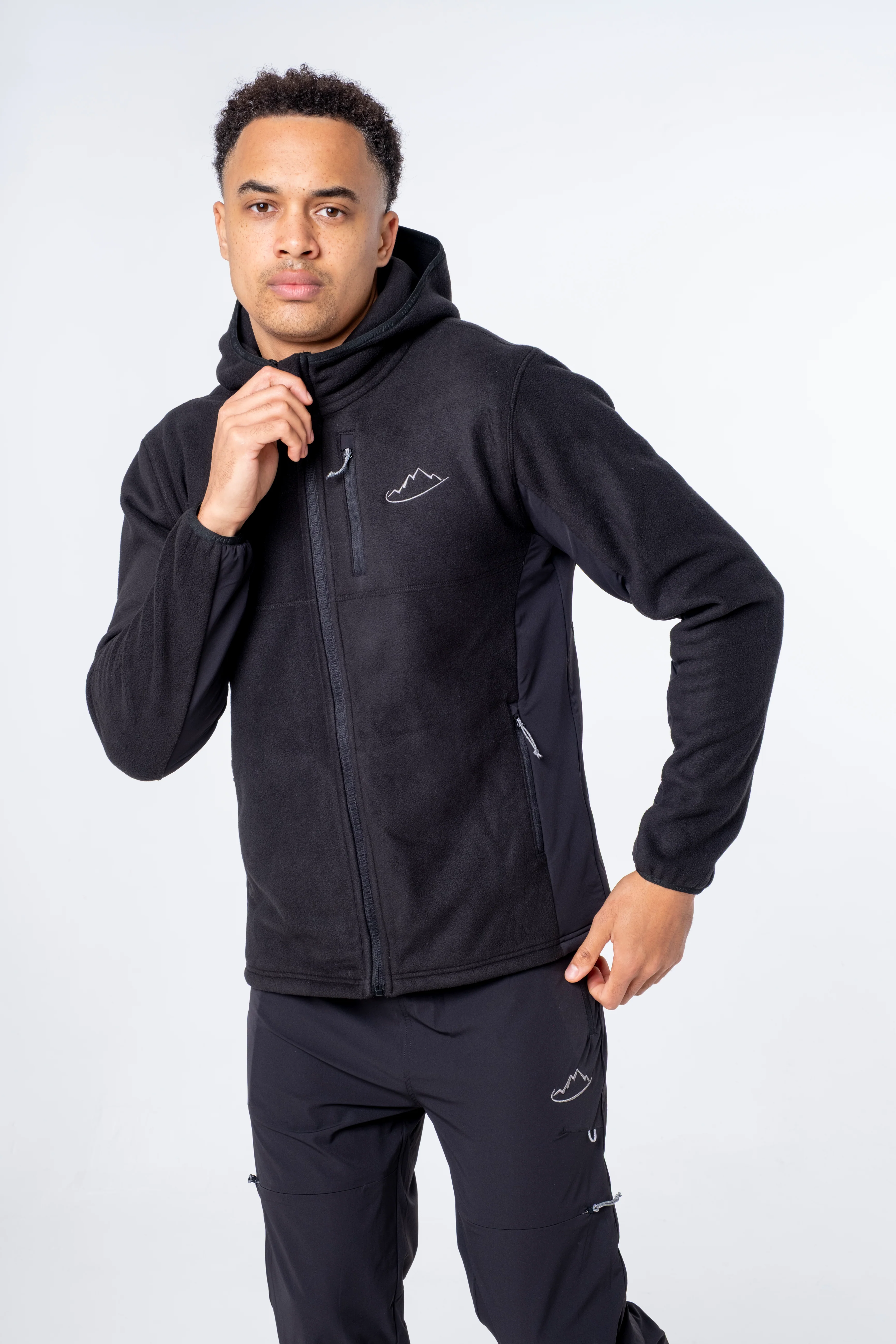Black Summit Fleeced Jacket