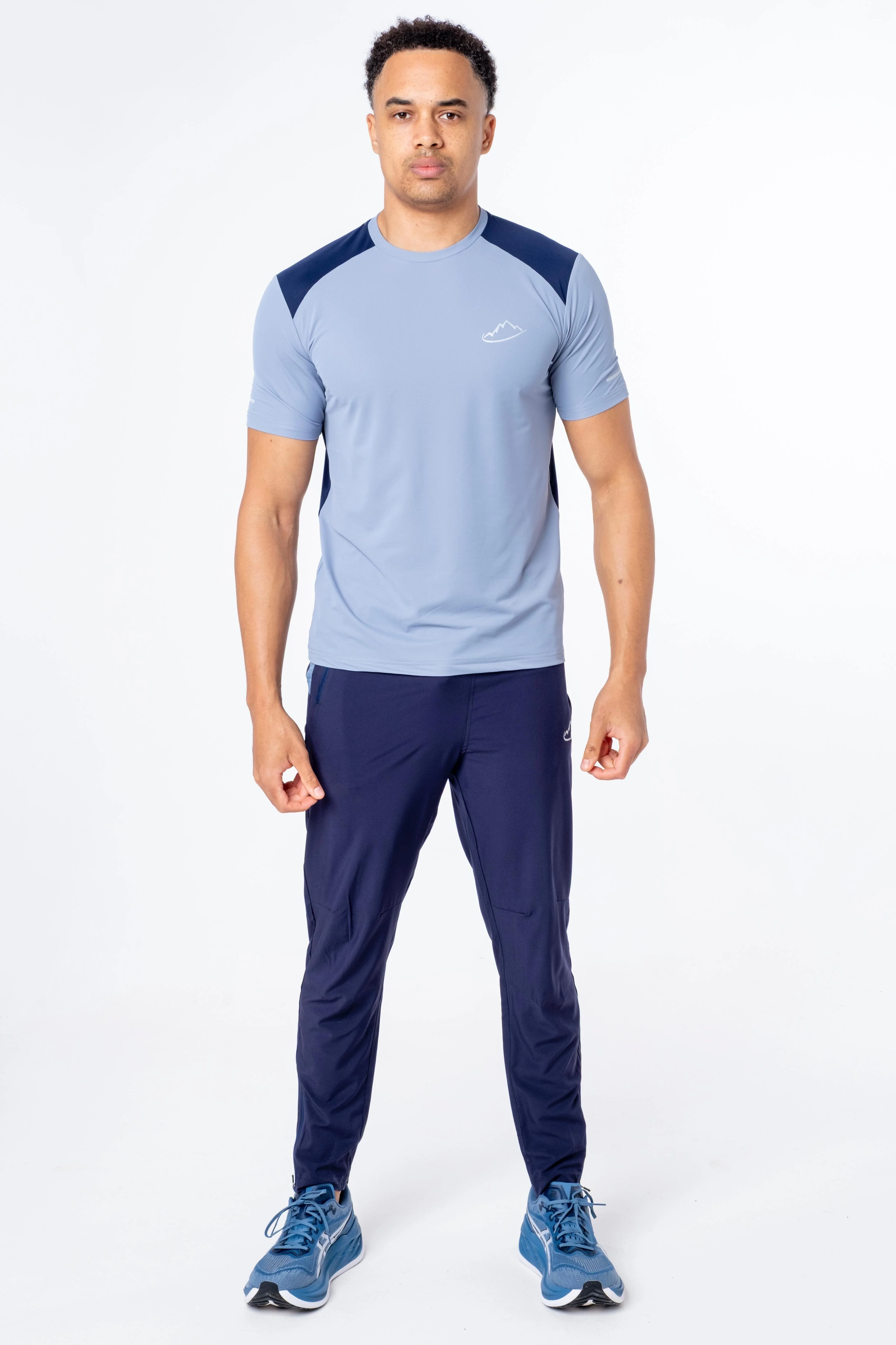 Blue / Navy Elevate T-Shirt - Image 4