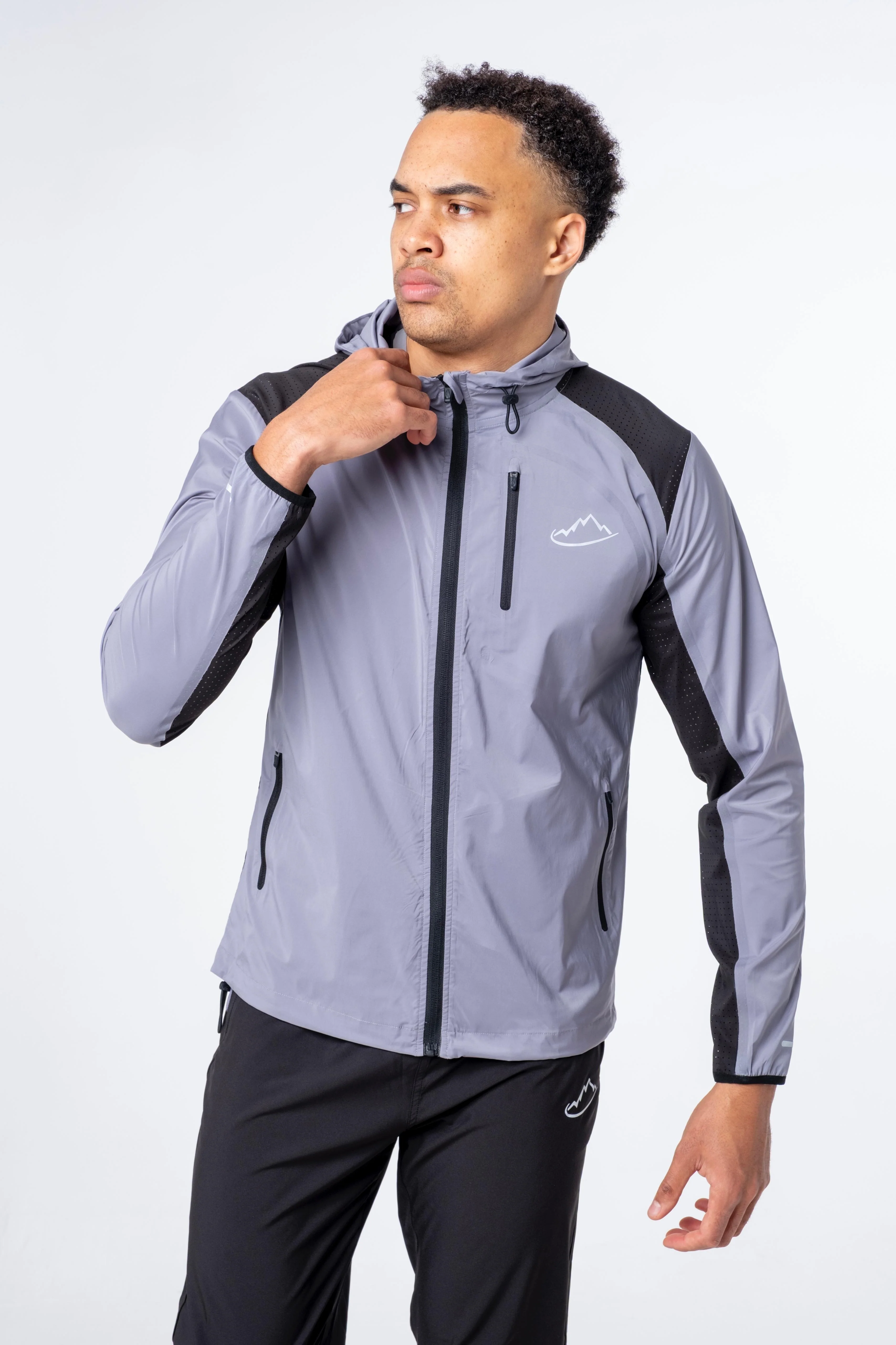 Grey / Black Elevate Jacket - Image 4