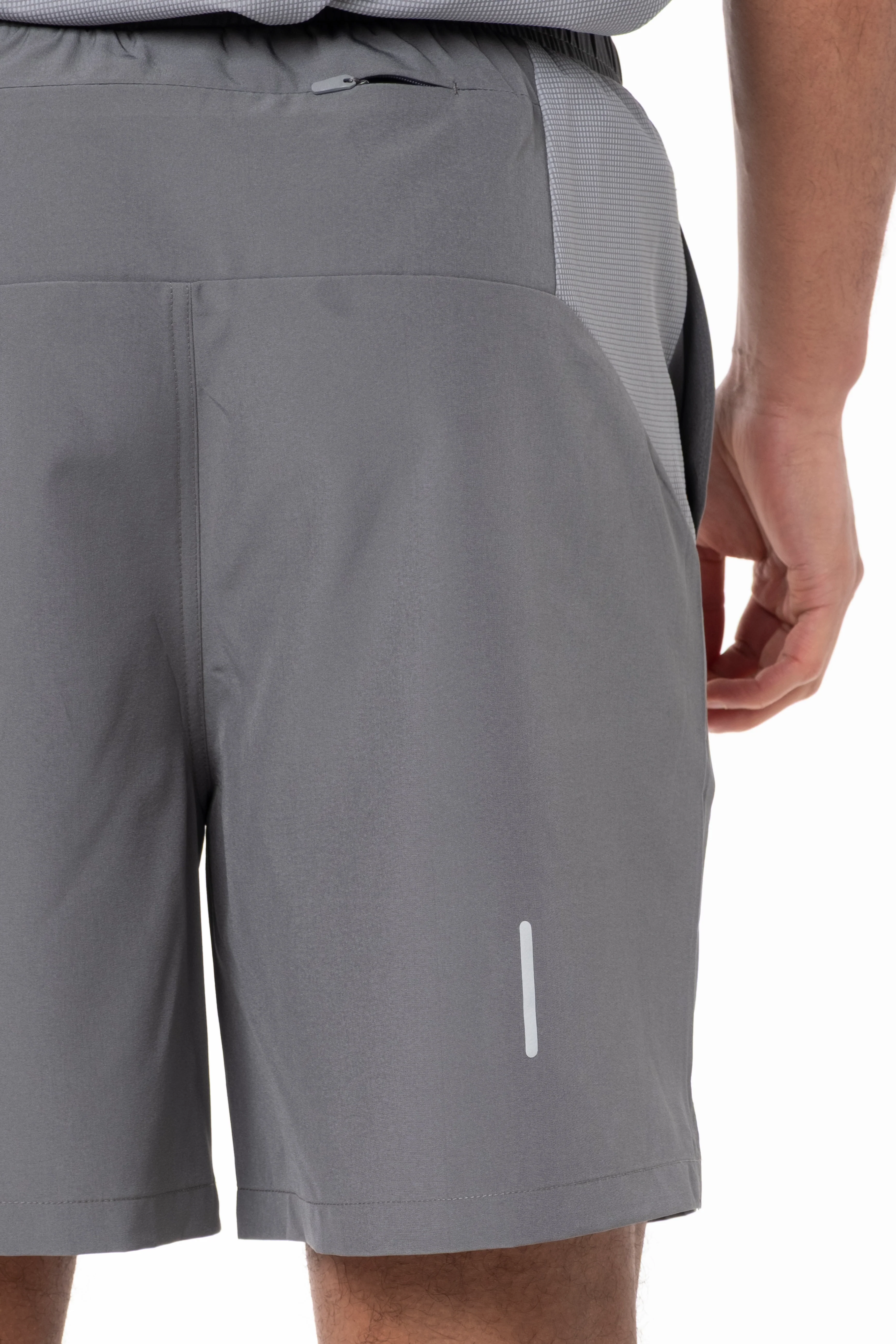 Grey SQ Shorts - Image 3