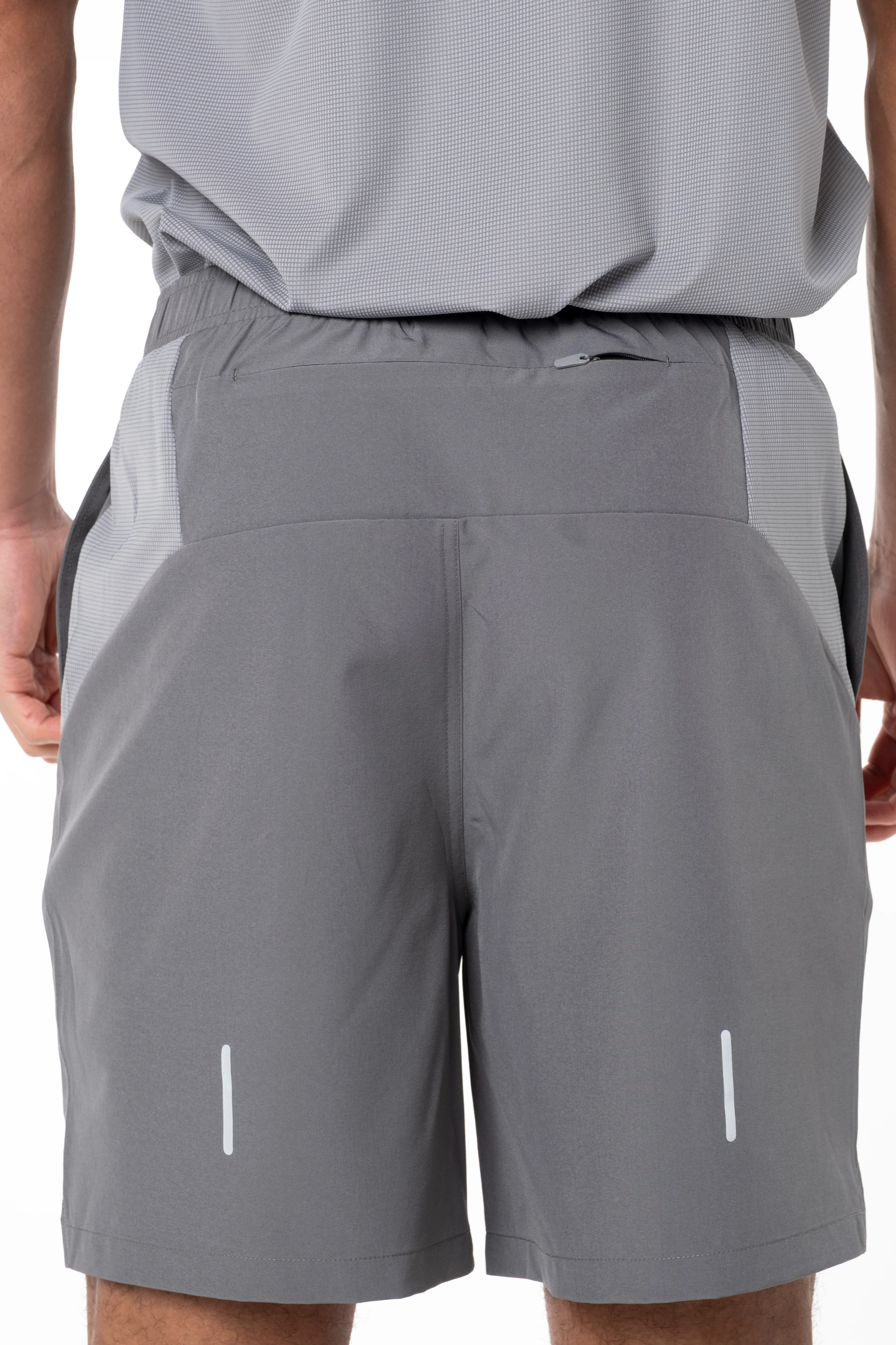 Grey SQ Shorts - Image 4