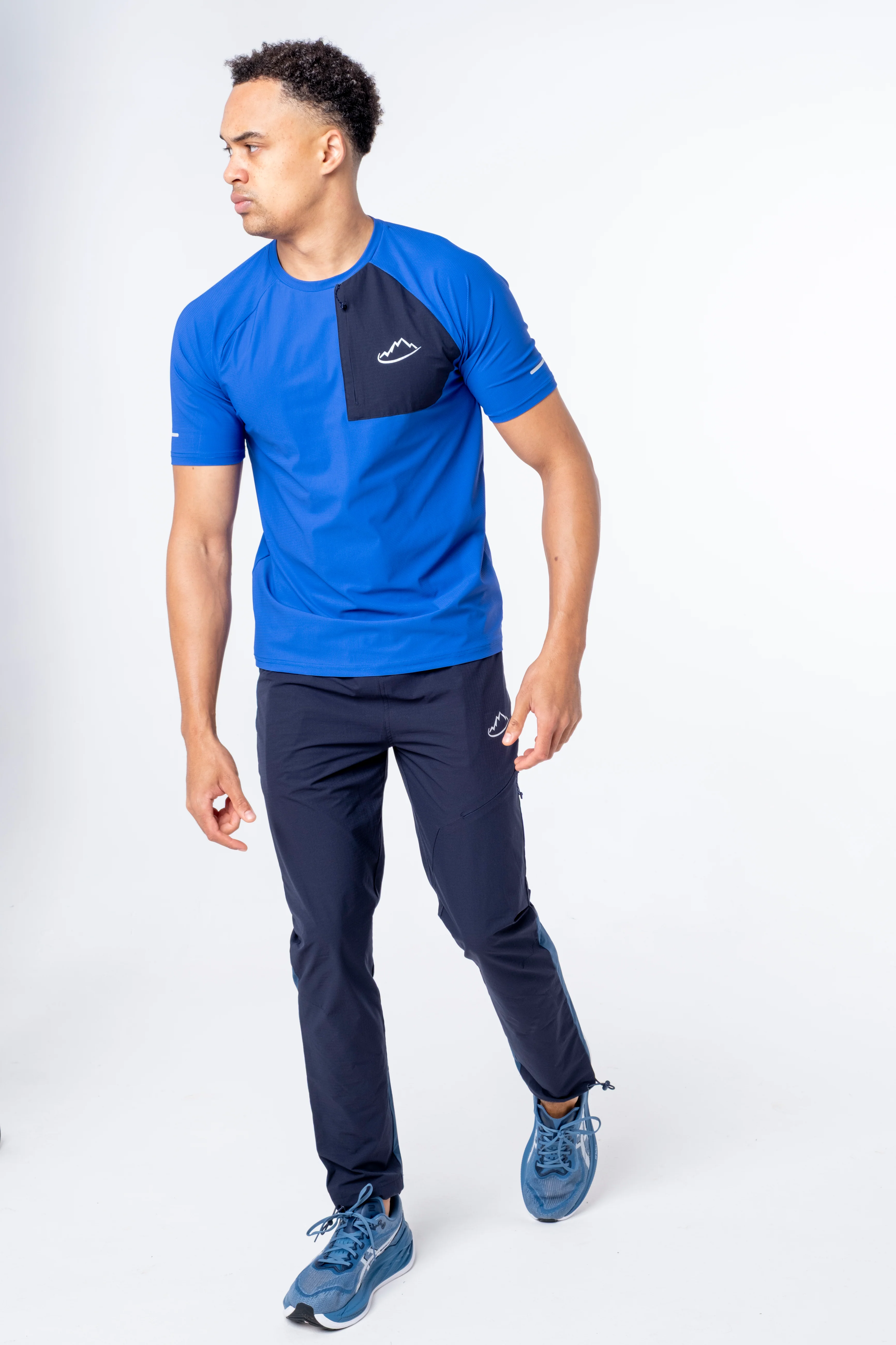 Navy / Blue Verto T-Shirt - Image 2