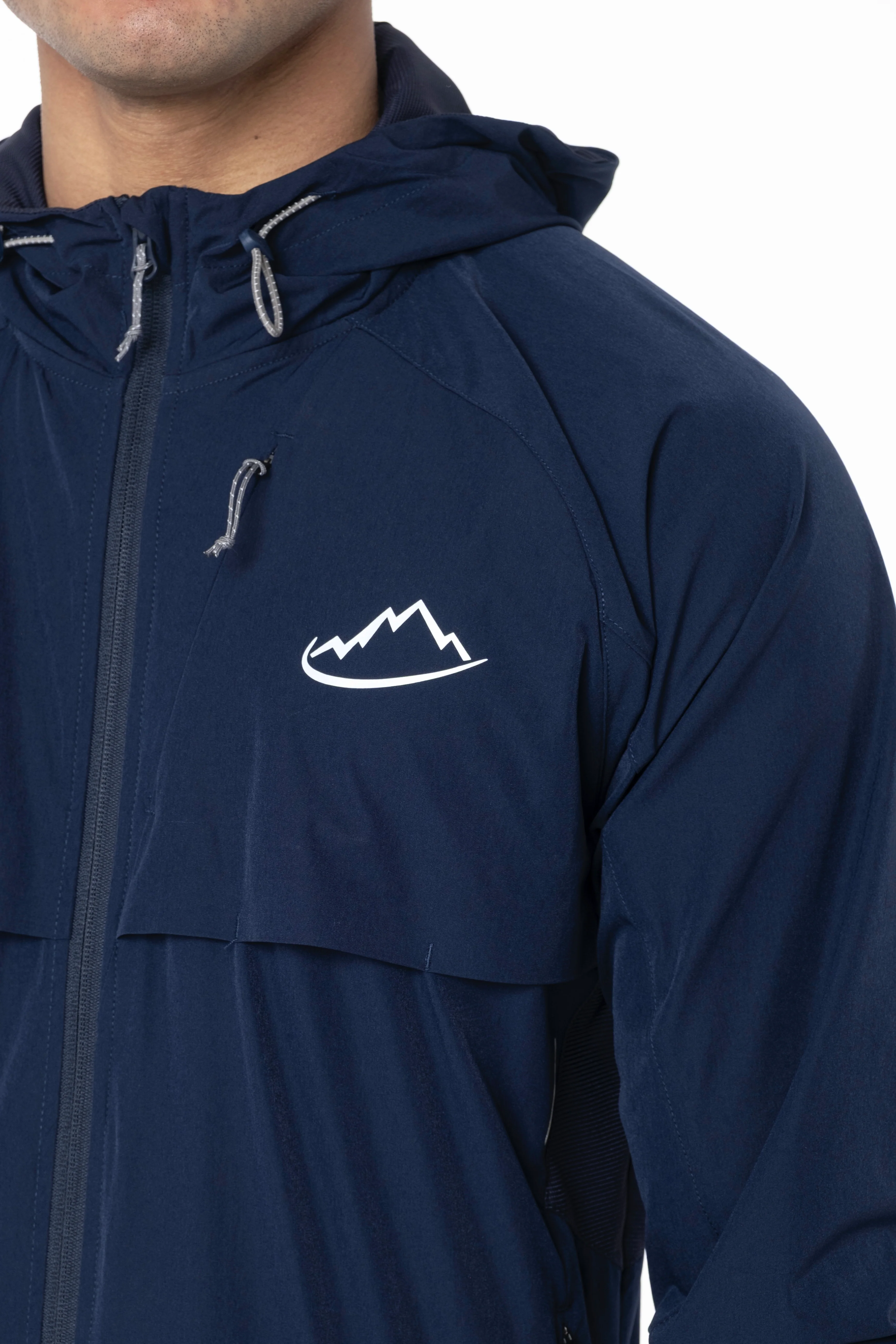 Junior Navy Exel Jacket - Image 2