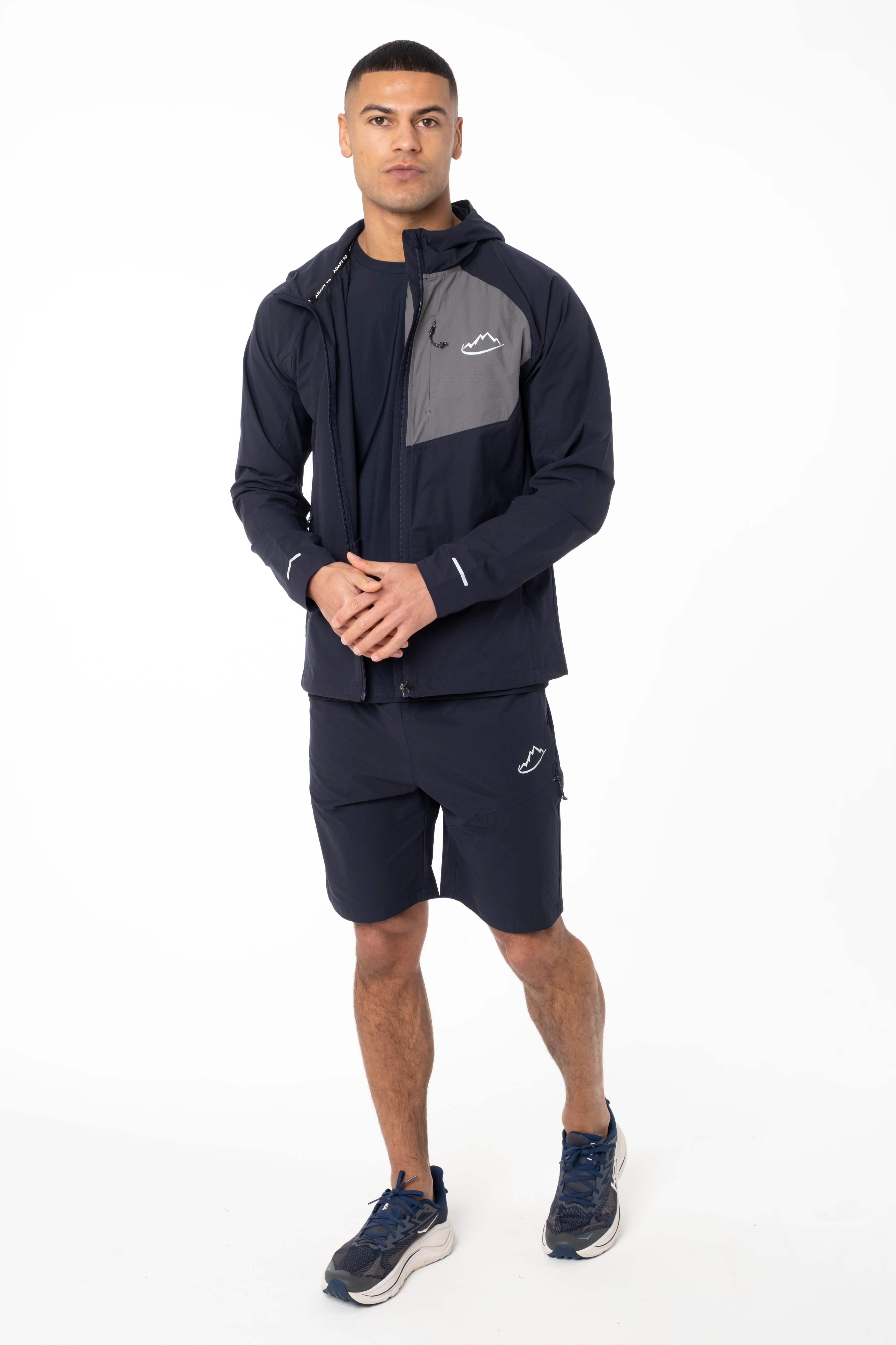 Navy Verto Cargo Shorts - Image 6