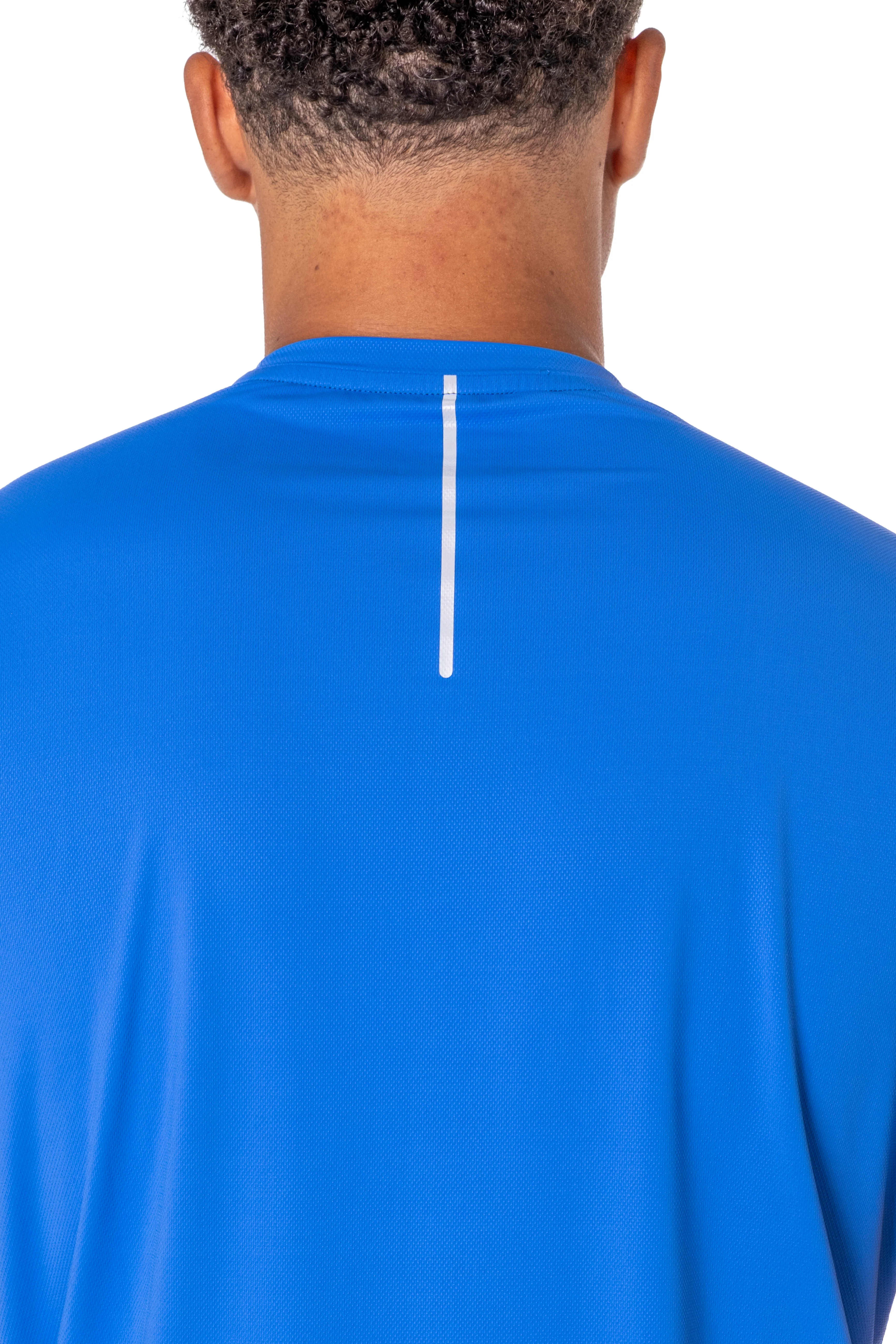 Royal Blue Reflective Logo T-Shirt - Image 5