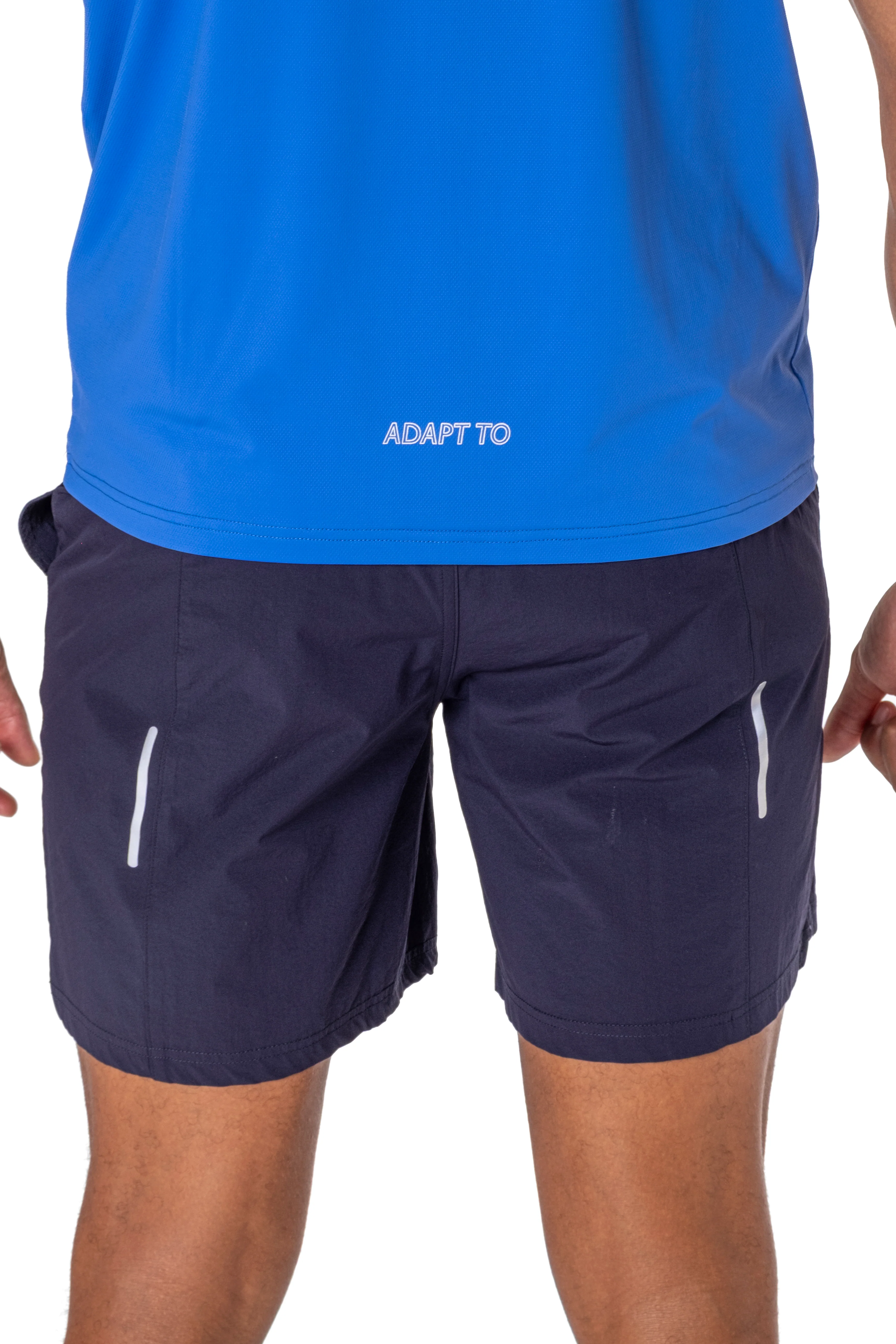 Royal Blue Reflective Logo T-Shirt - Image 6