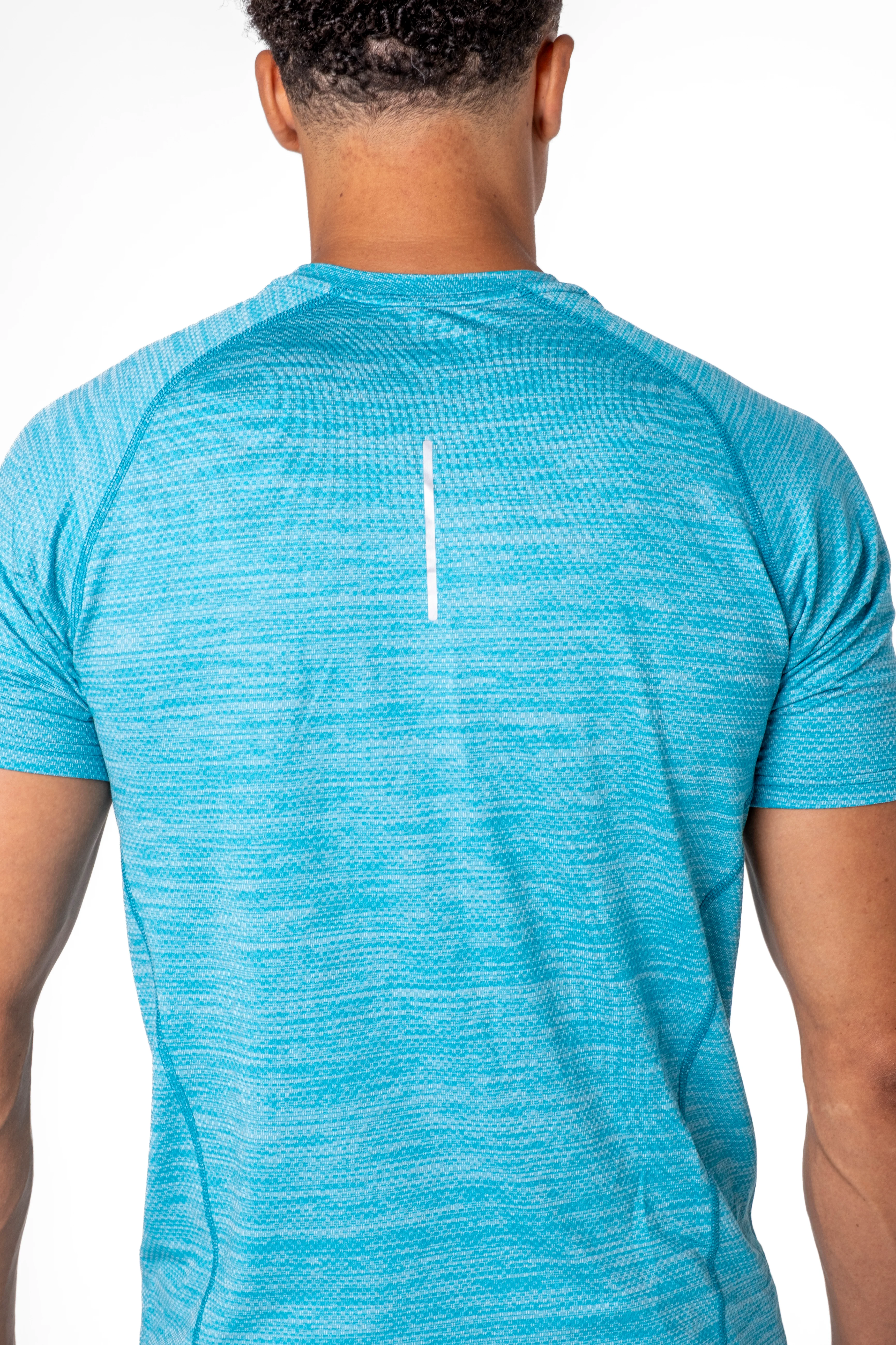Junior Aqua Pace T-Shirt - Image 3