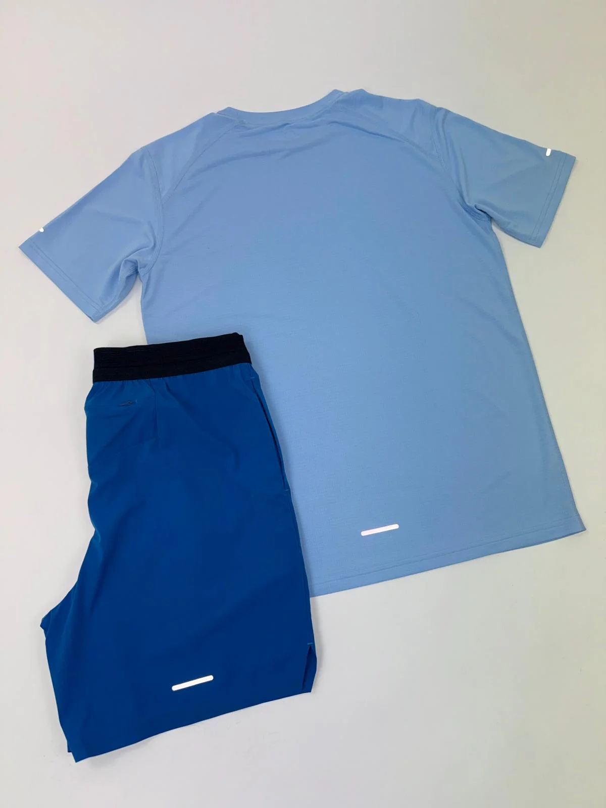 Sky Blue Active T-Shirt / Royal Blue Core Shorts (PREORDER) - Image 2